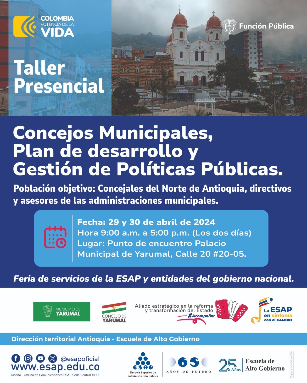  Taller Presencial dictado por la Escuela Superior de Administración Pública - ESAP